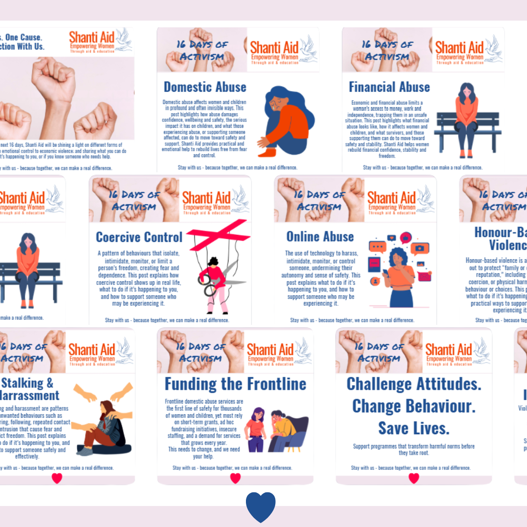 16 Days of Activism Against Gender-Based Violence