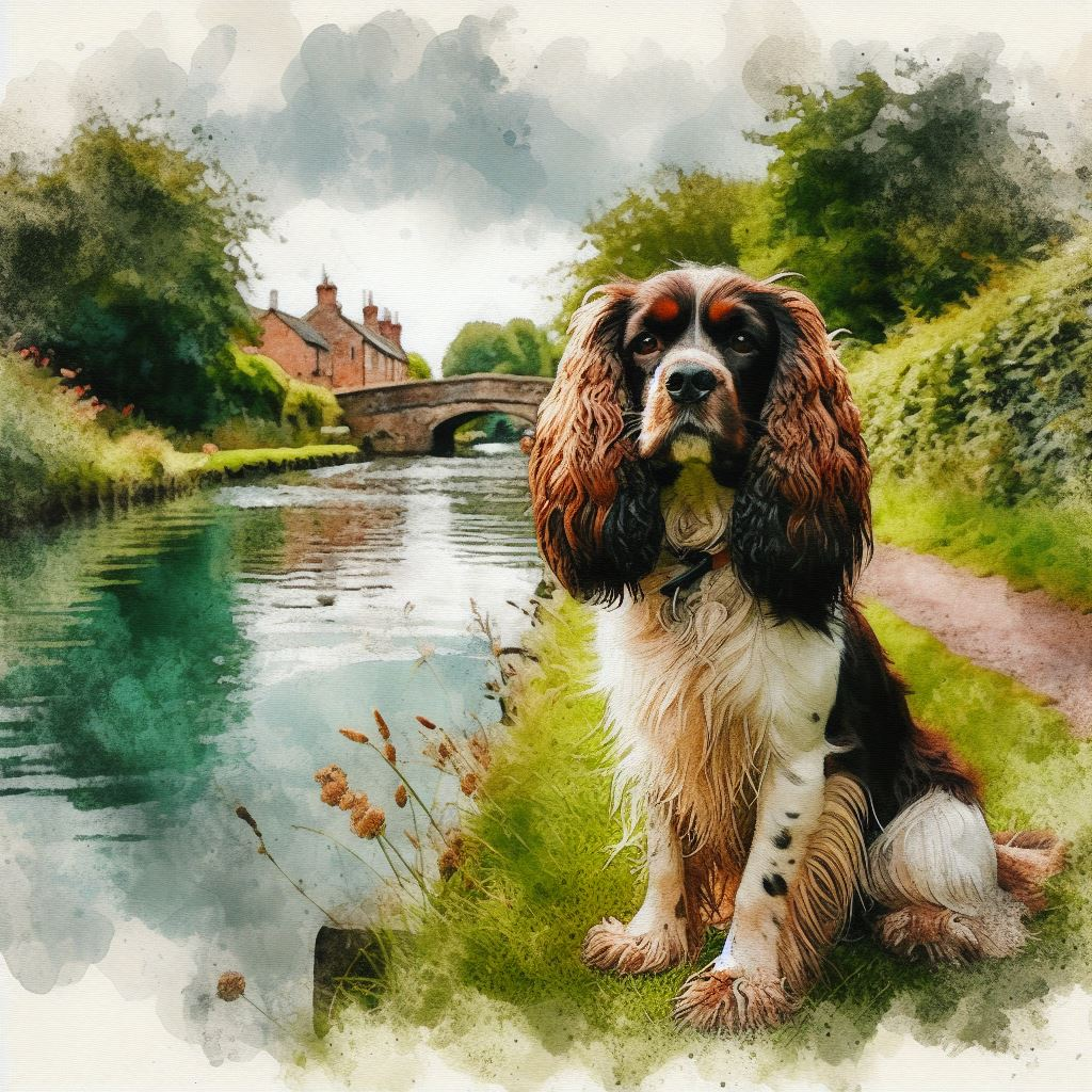 Canalside Walks: Finding Peace and Reflection in Nature over 50 - a dog called Tig