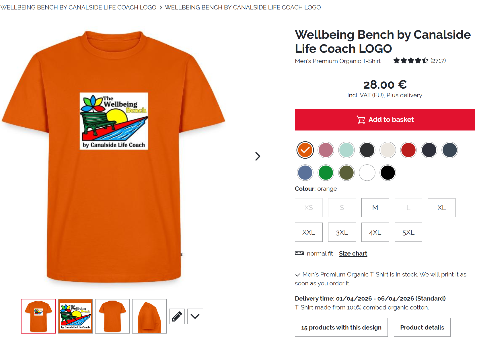 Wellbeing Bench by Canalside Life Coach merchandise